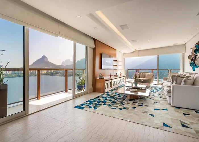 Unhotel - Apartamento 2 Suites Com Vista Panoramica Para A Lagoa